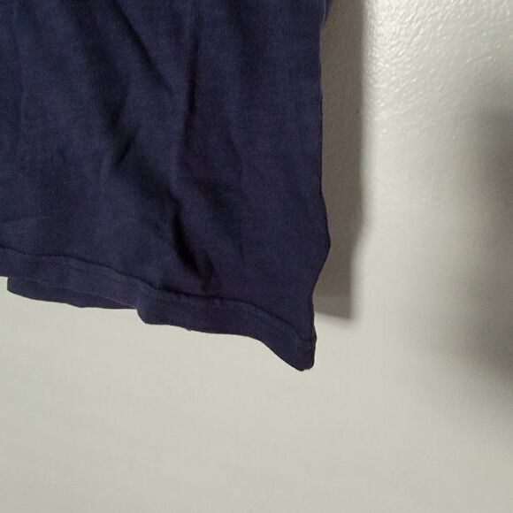 Goodthreads Mens Navy Blue Short Sleeve Pocket Casual V Neck T Shirt Size XSmall - Picture 6 of 9